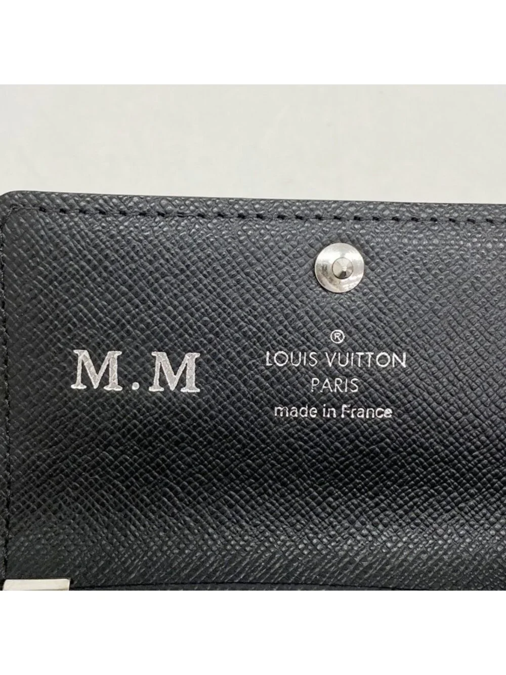 Louis Vuitton Key Case Damier Graphite Multicles 6 Black Gray Key Holder